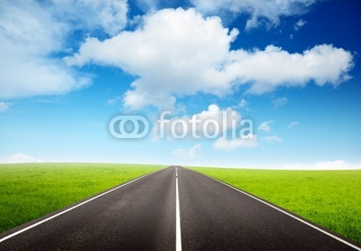 field and road