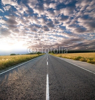 Clouds and Road