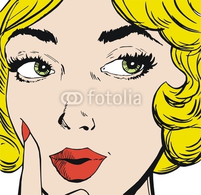 ilustración del rostro de una mujer