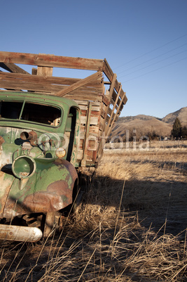 old abandoned farm truck junk farm rust auto antique