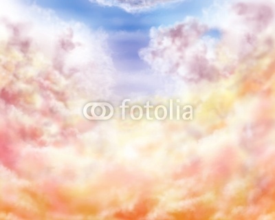 Impressionist clouds