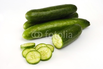 green cucumbers
