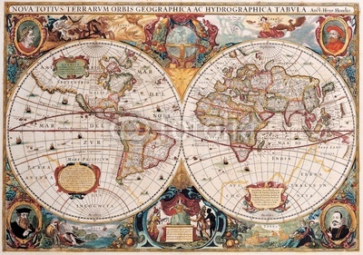 High-quality Antique Map - Henricus Hondius, 1630