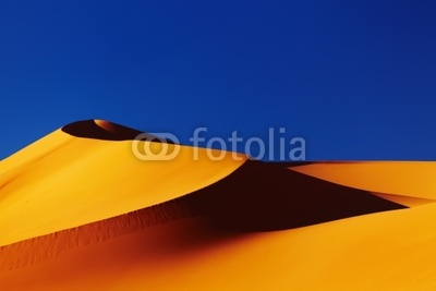Sand dune in Sahara Desert