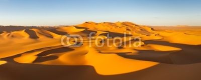 Desert Panorama - Sand Dunes - Murzuq Desert, Sahara, Libya