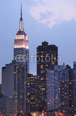 Midtown Manhattan Skyline including Landmark Buildings