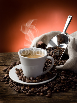 hot  coffee - caffe fumante
