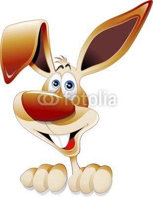 Coniglio Buffo-Funny Rabbit-Vector