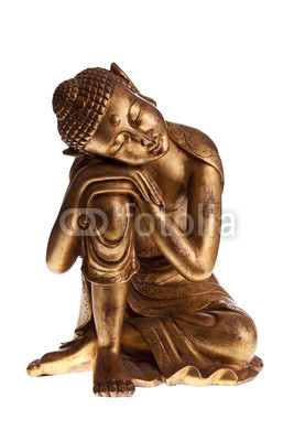 Golden Buddha Isolated