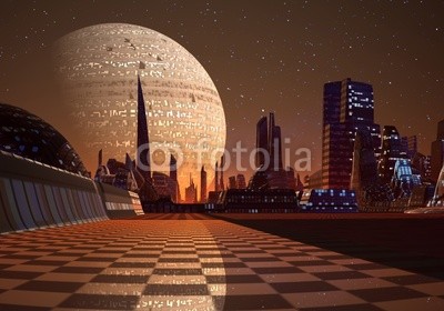 Futuristic City On An Alien Planet Part 1