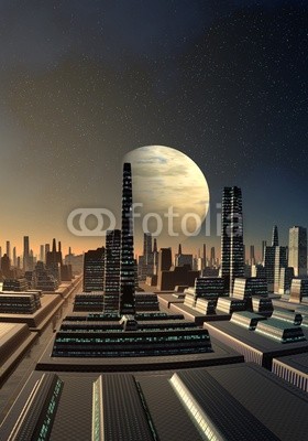 Futuristic City On An Alien Planet Part 4