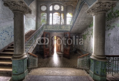 Eingang ins Sanatorium Beelitz