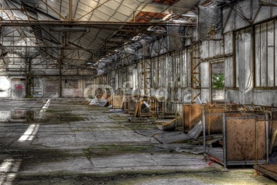 Viel entrepôt abandonné