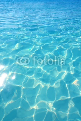 Caribbean turquoise water beach reflection aqua