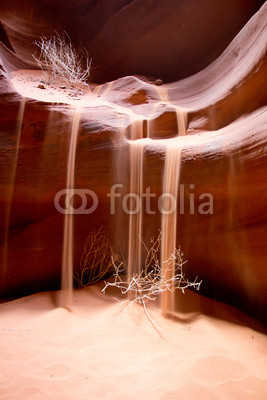 Sand cave at the Grand Canyon
