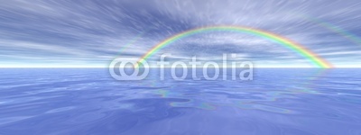 Sea Scape Rainbow