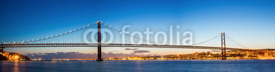 Lisbon Bridge Panorama